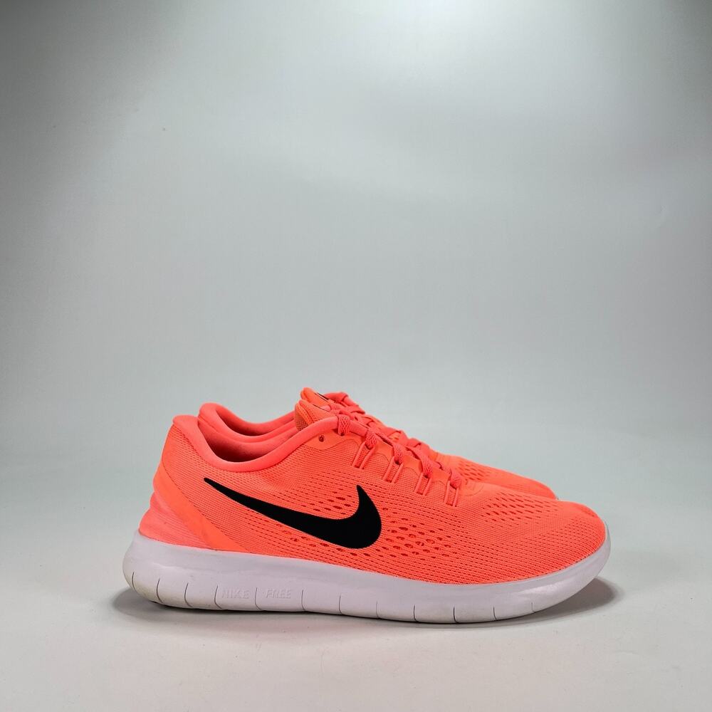 Nike Free RN 2017 Bright Crimson Orange Running Shoes 831509-802 Women’s Size 9